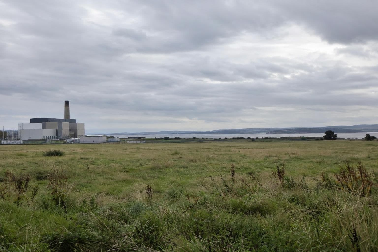 Land north of the former Chapelcross nuclear power station proposed for a data-centre campus.
